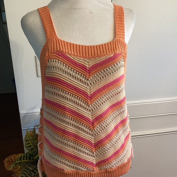 WIDE STRAP LACE UP SIDES Color: PAPAYA) ( Size: Large) - Picture 1 of 9